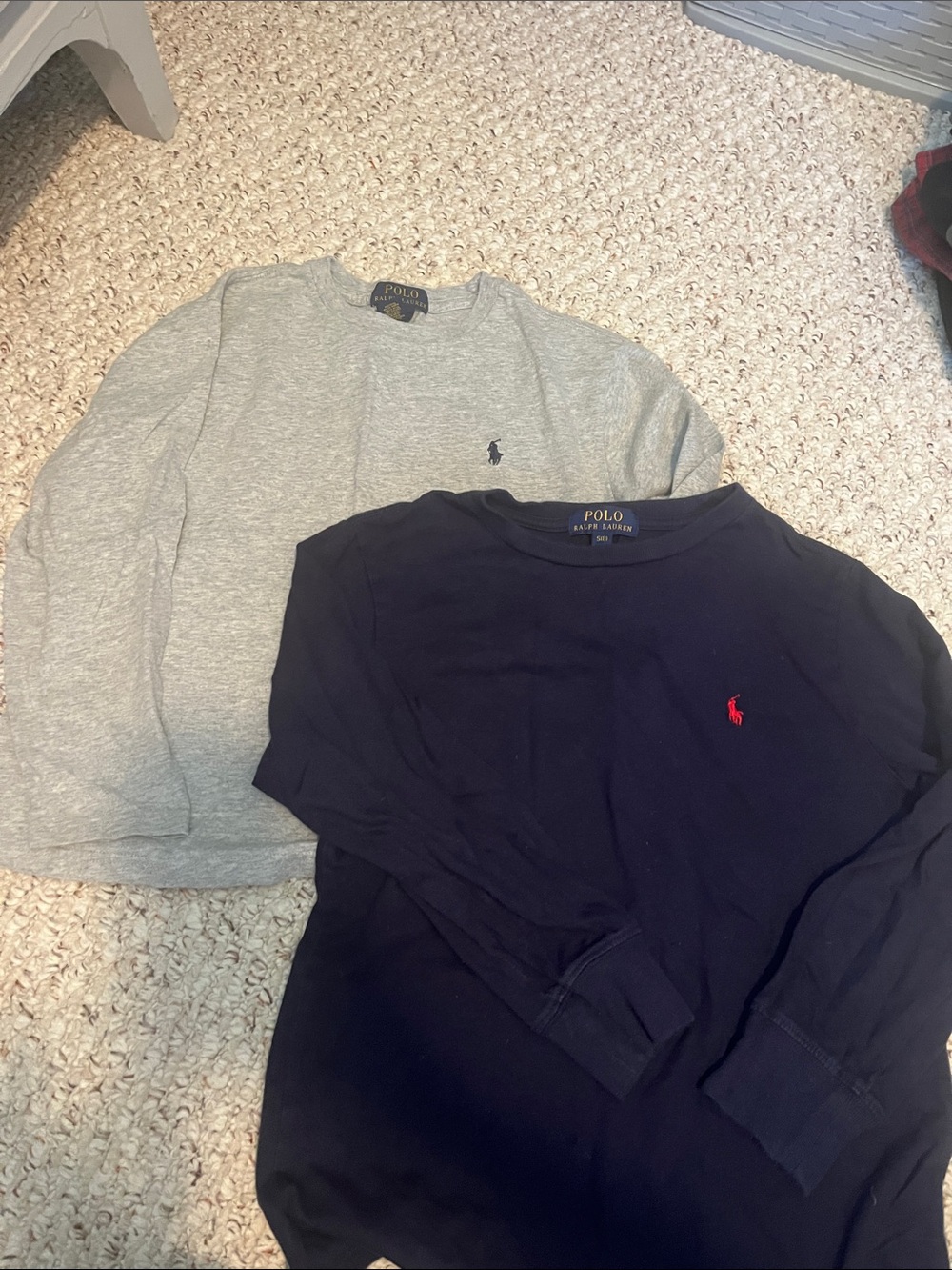 Polo by Ralph Lauren Long-Sleeve Crewneck Pack - Navy & Light Gray